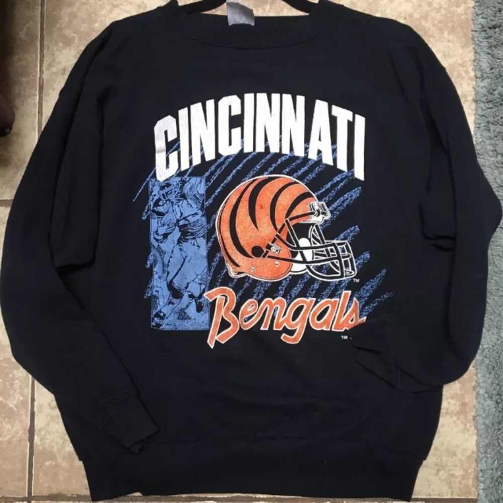 Vintage 1992 Cincinnati Bengals Crewneck Sweater